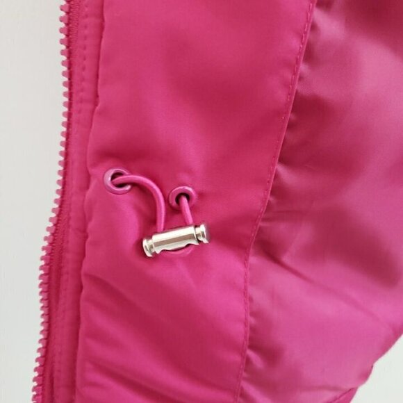 Liz Claiborne Pink Puffer Full Zip Vest Women's Sz M - Picture 5 of 7